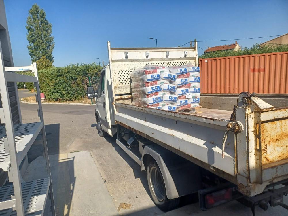 Livraison agrégats à Sorgues